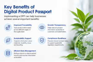 Digital product traceability, transparency and sustainability benefits